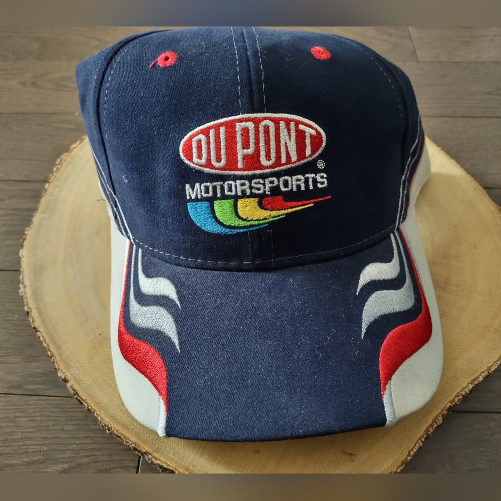 Vintage NASCAR DUPONT Motorsports Hat Cap Jeff Gordon Adjustable Winners Circle